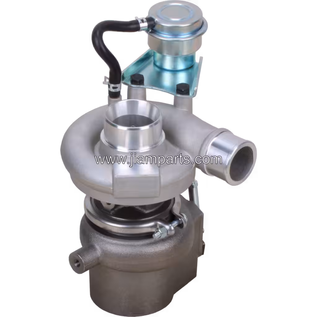 28230-45500 TD05-12G aftermarket turbocharger — top three-quarter view