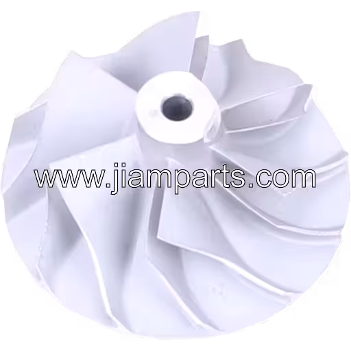 442476-0019 TO4E08 Turbocharger compressor wheel for Komatsu D65EX-12E S6D125