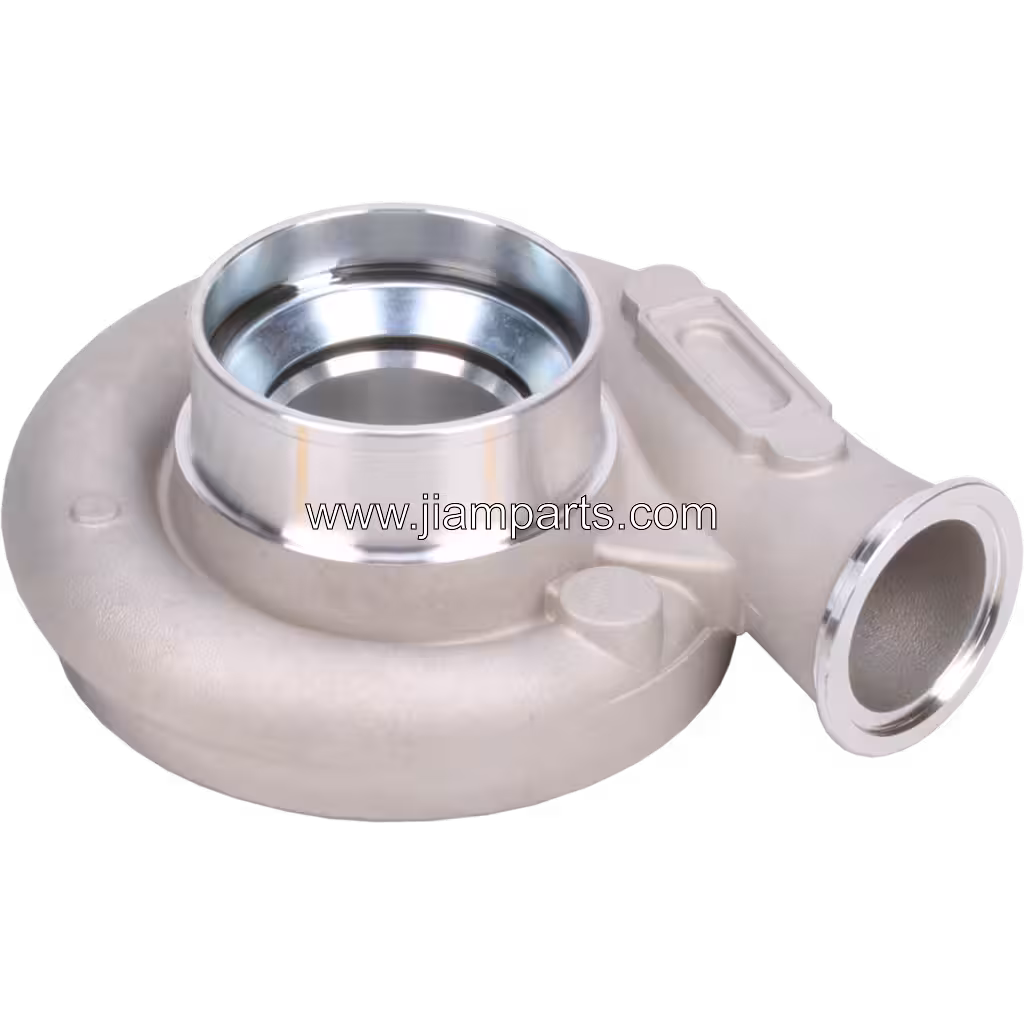 4038537 CH HX40G aftermarket compressor housing — top three-quarter view