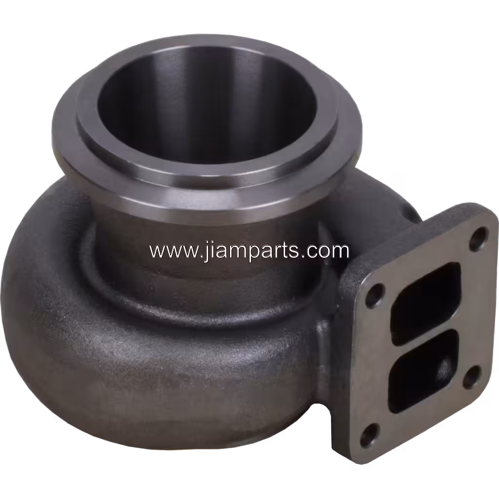 178484 TH aftermarket turbine housing — top three-quarter view
